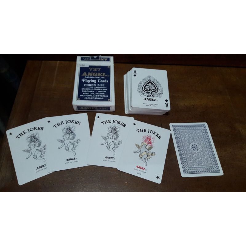 Kartu remi ANGEL 727 Japan jepang bekas second seken Playing Cards murah