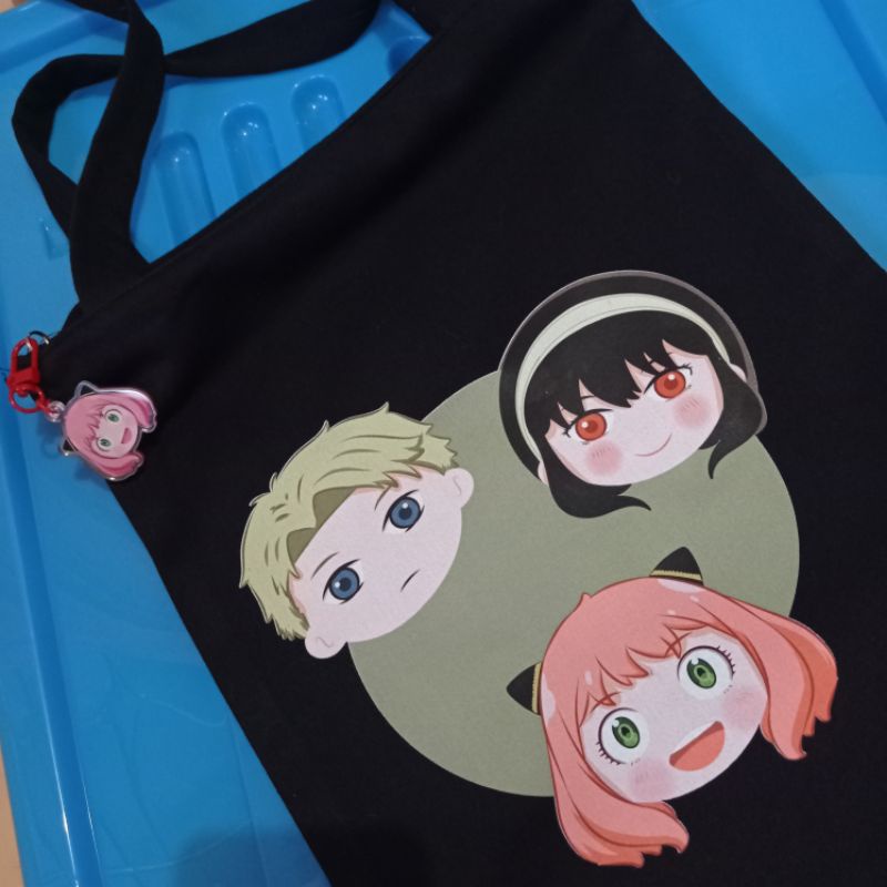 Spy x Family Keychain & Totebag