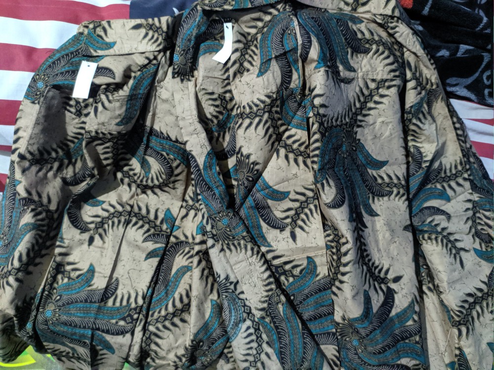 Batik Pria Lengan Panjang Slim Fit Modern Batik Slimfit Pria Distro