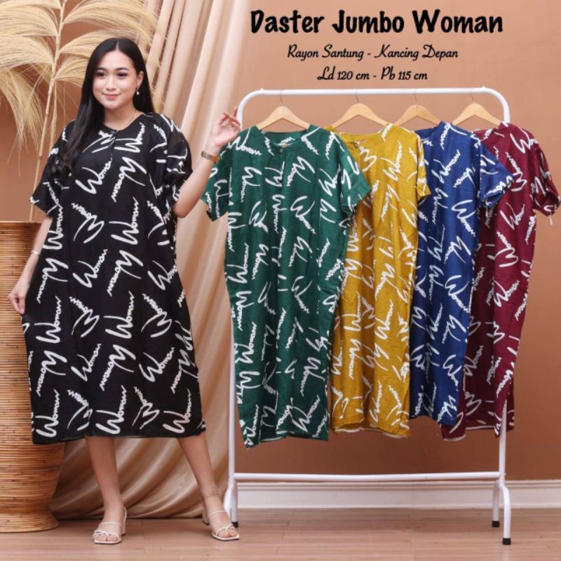 ECER DASTER JUMBO LD 130 CM / DASTER IBU UKURAN XXL /DASTER BUSUI /DASTERJUMBO MOTIF TERBARU / PAKAIAN WANITA-JUMBO MACAN