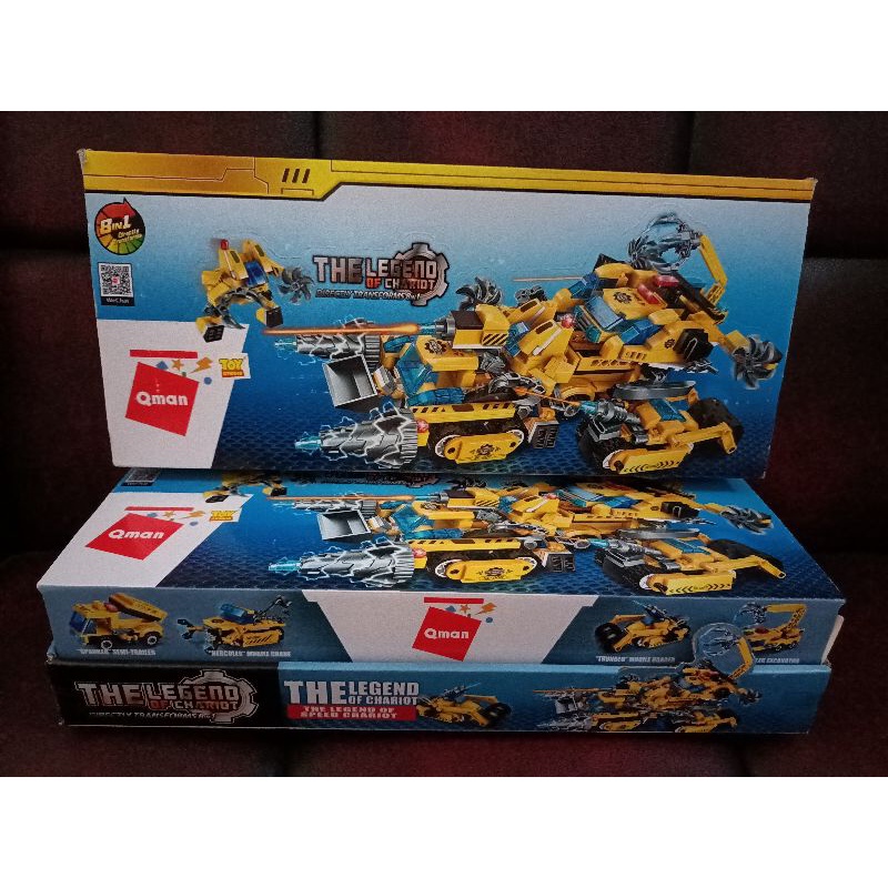 Lego Qman 1408 The Legend Of Chariot 8in1