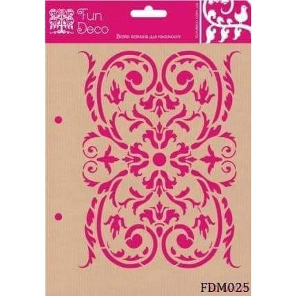 

Fun Deco Stencil ~ FDM025