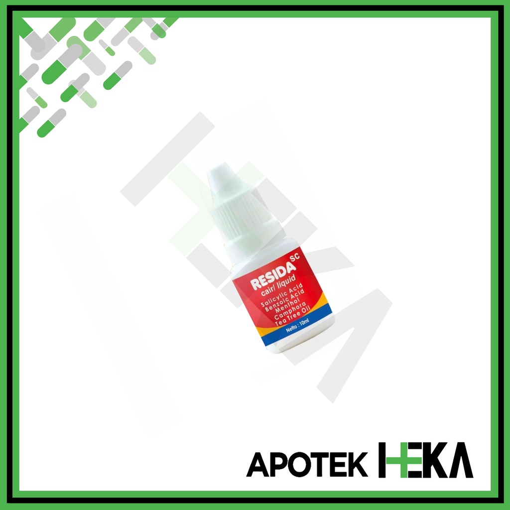 Resida Cair 10 ml - Obat Penyakit Kulit Jamur, Panu, Kadas (SEMARANG)