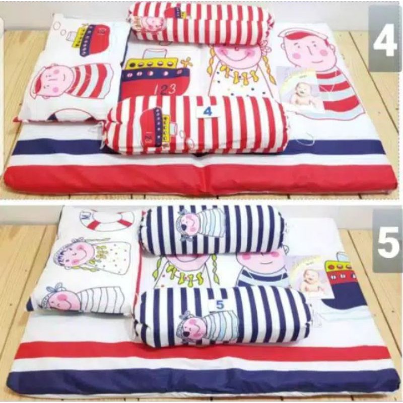 SET MATRAS BAYI JESSY / KASUR BAYI SET BANTAL GULING