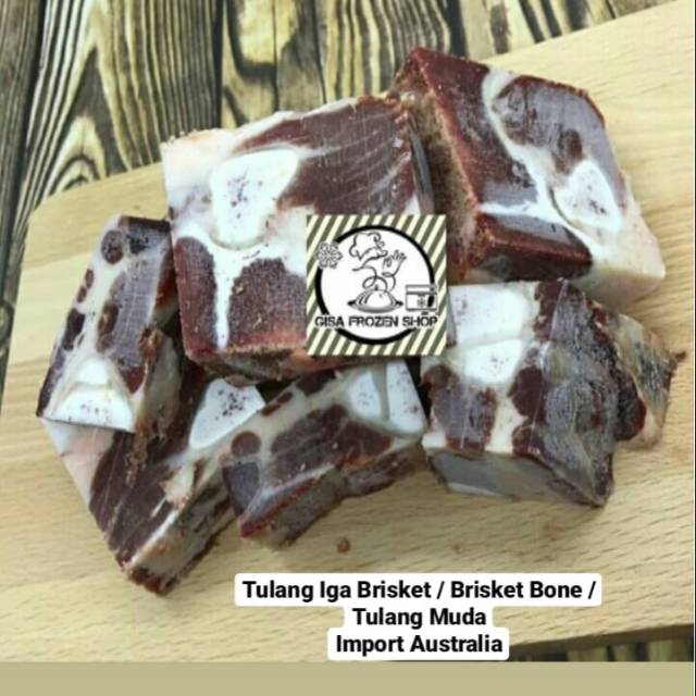 

Tulang iga brisket/ Tulan SOP muda daging sapi / Brisket bone