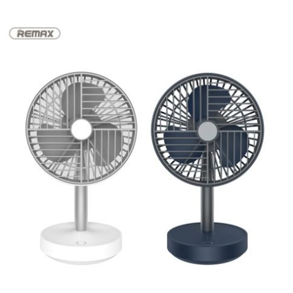 REMAX F33 - ZIRY SERIES - Oscillating Desktop Rotatable Fan - Kipas Angin Portable 4000mAh