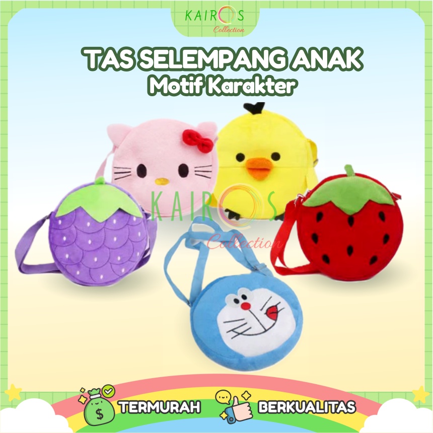 Tas Selempang Kartun Anak