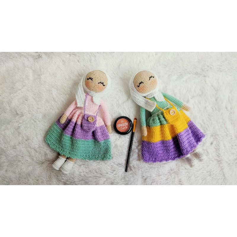 Amigurumi || Boneka Elif || Boneka Rajut Hijab