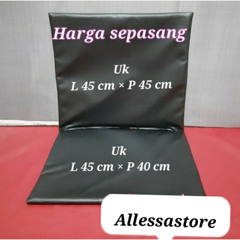 jok kursi roda ukuran 40 cm x 45 cm sepasang