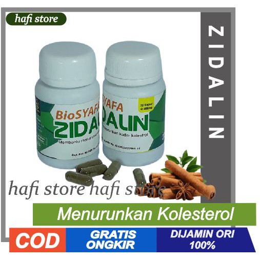 Biosyafa Zidalin / Biosyafa KOLESTEROL, JANTUNG, dll)