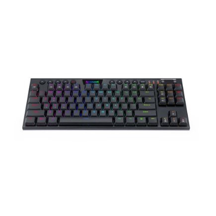 Keyboard gaming redragon mechanical ultra low wired usb type-c macro multimedia 87 keys k622rgb horus tkl k622 rgb k-622