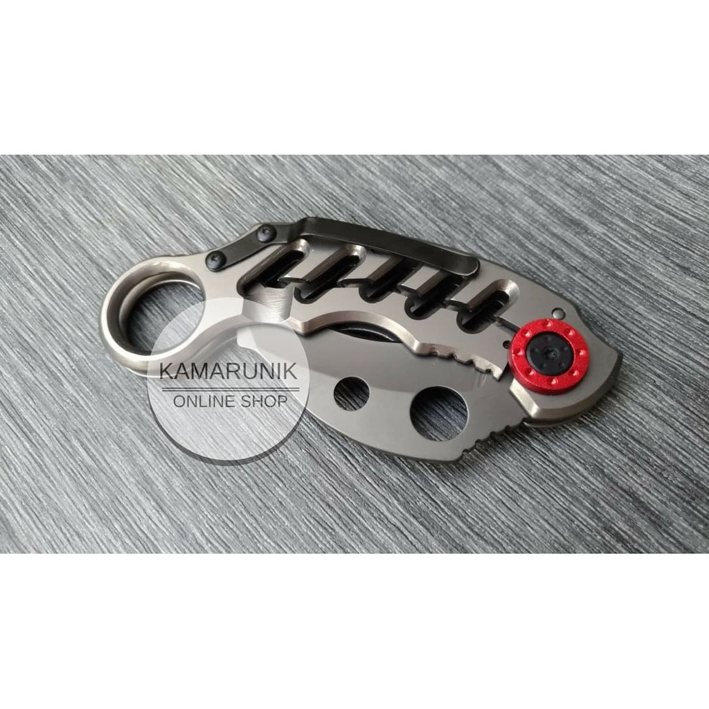 Hot Sale! PISAU LIPAT KERAMBIT MANTIS X05 CK FOLDING KNIFE OUTDOOR SURVIVAL KIT