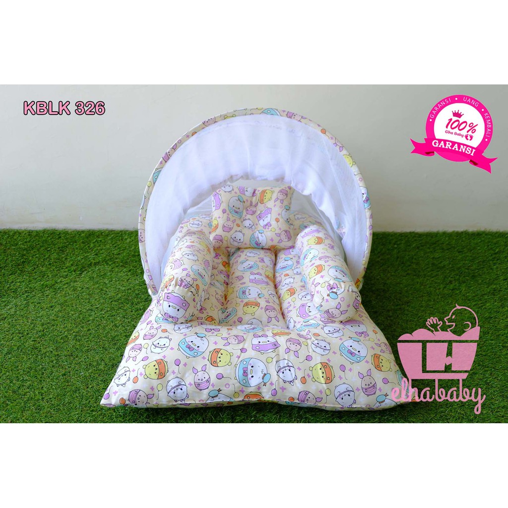 ZBK Kasur Bayi Kelambu XXXL Kasur Lipat By Dialogue Zakia Baby Kinds