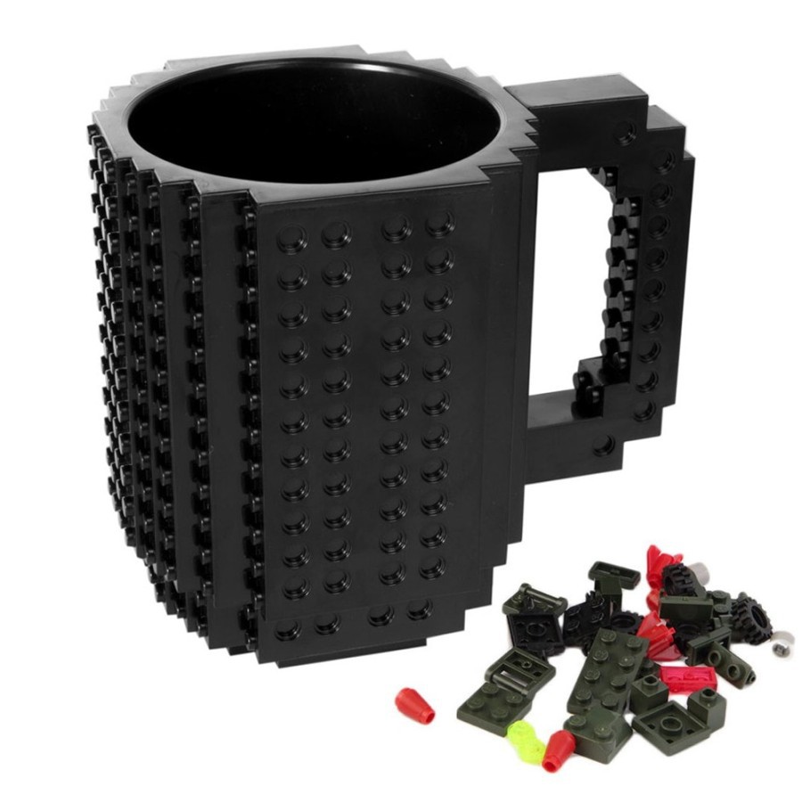 Build-On Brick Mug Lego Coffee Mug 12 oz building