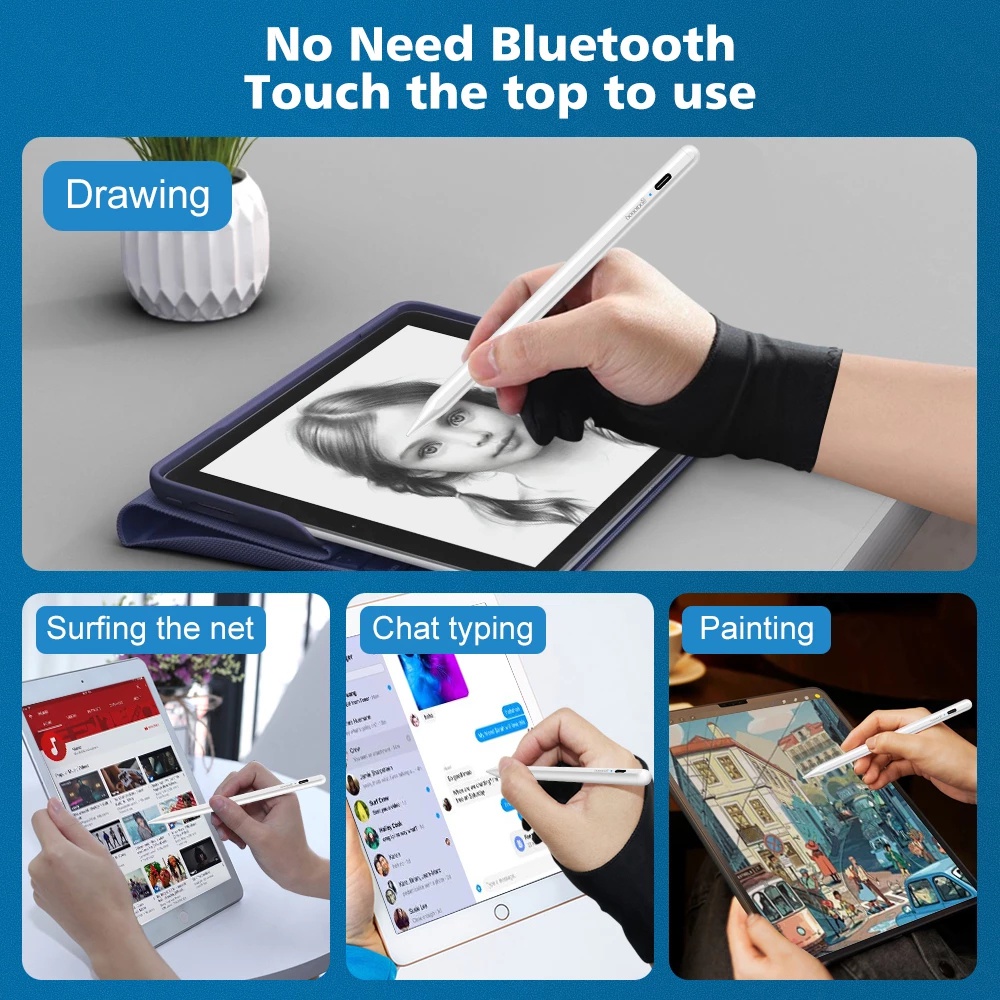 【Beli dua diskon 20%】 GOOJODOQ GD-03 Universal Stylus Pen for phone &amp; pad