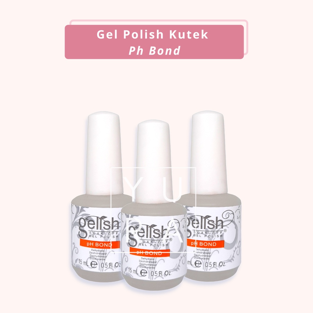 Gelish Dynamic Soak Off Gel Polish Kutek Top Coat / Base Coat / Matte Top Coat / PH BOND