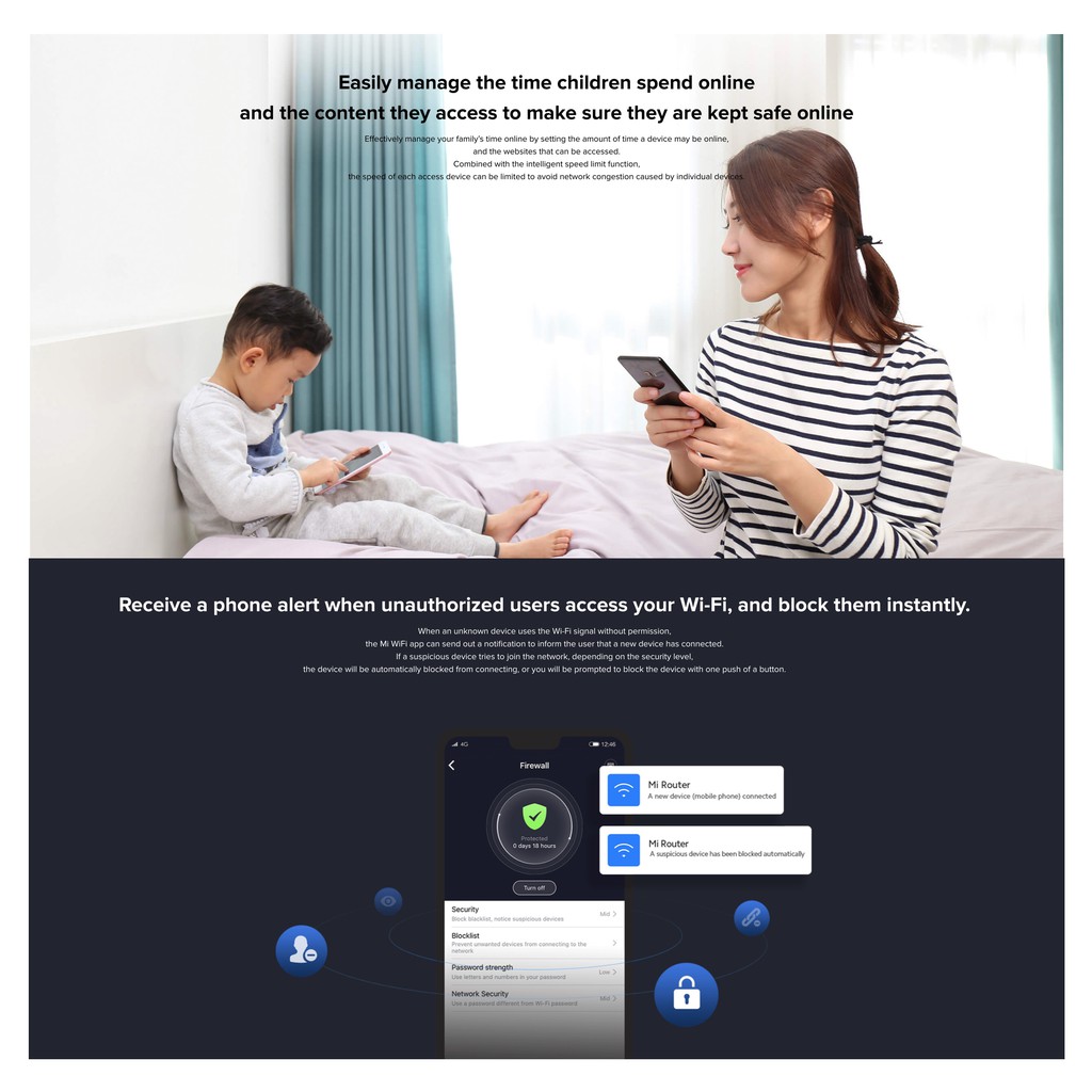 Xiaomi Mi Router 4A Dual-Core Full Gigabit 4 Wireless GLOBAL VERSION Garansi Resmi