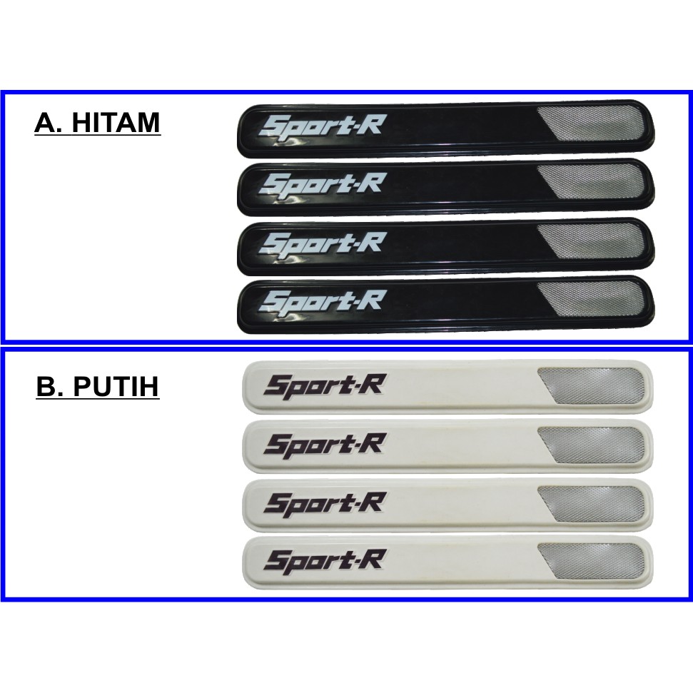 BUMPER GUARD YI-95 HITAM / PUTIH