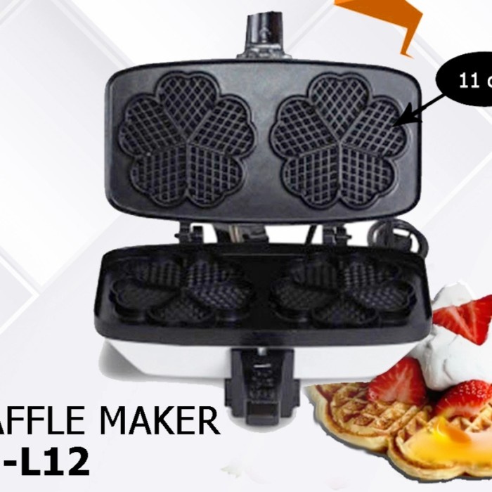 Maker-Waffle- Cetakan Wafle Akebonno Th-L12 -Waffle-Maker.