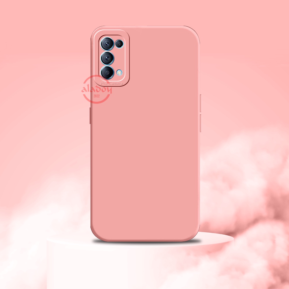 Case Oppo Reno 5 Soft Case Liquid Silicone Pro Camera Premium Casing