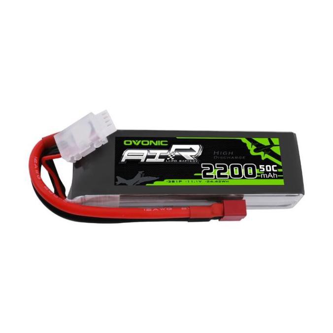 Ovonic 11.1V 2200mAh 50C-100C 3S LiPo Battery Pack with XT60 Plug for