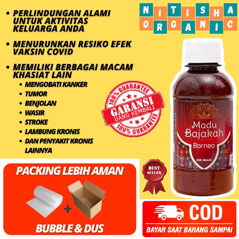 

(Best Seller) Madu Bajakah Borneo. Gratis packing kardus & Bubble