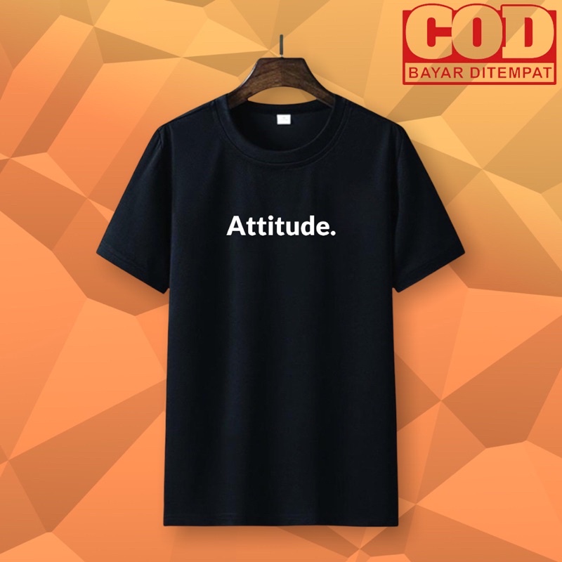 Milota Fashion Baju Kaos Distro Tshirt Unisex Attitude