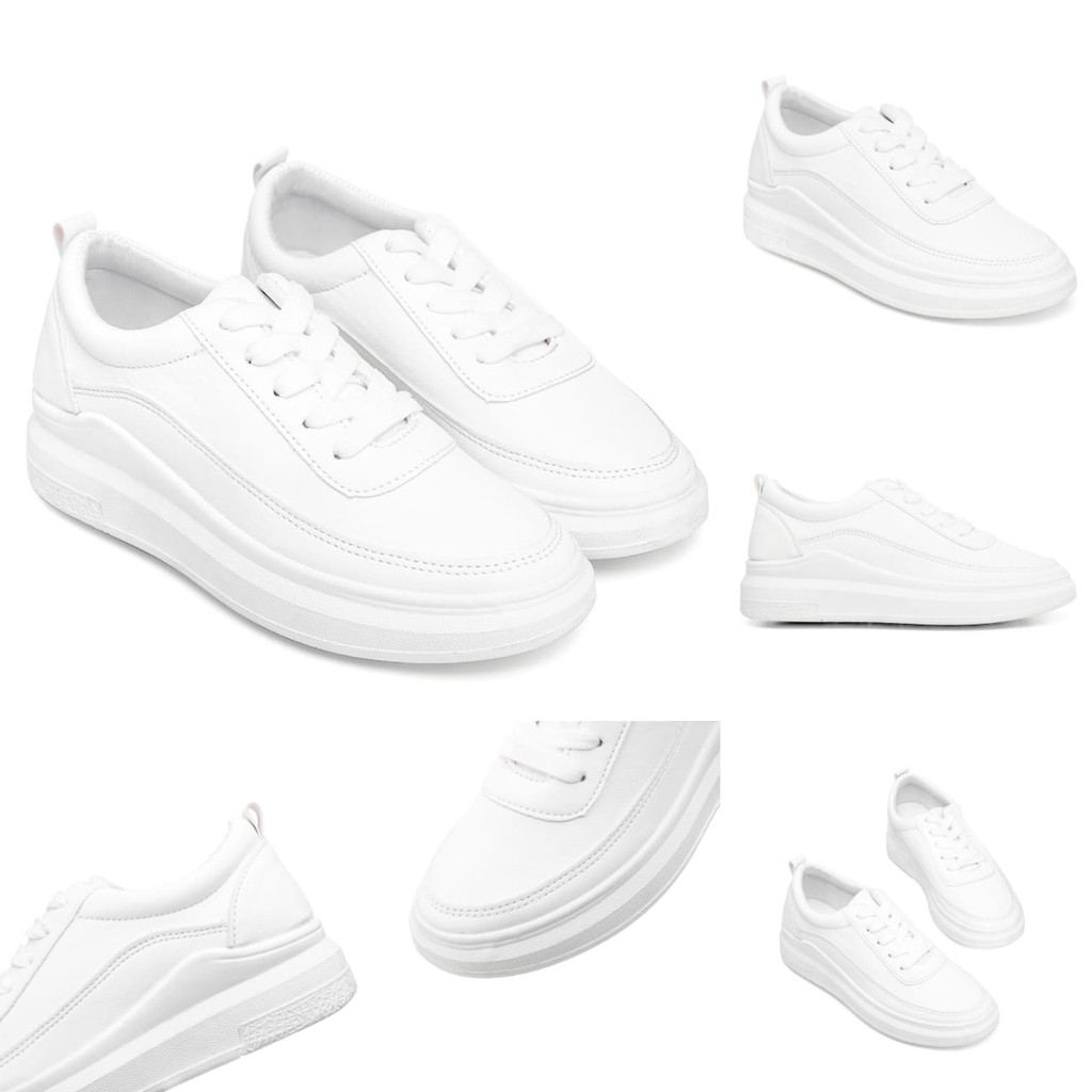 PVN Suga Sepatu Sneakers Wanita Putih Pink Shoes 004-8
