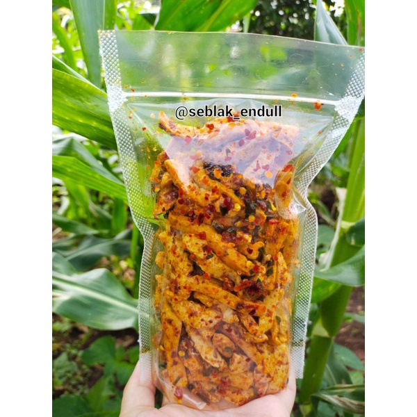 Basreng pedas daun jeruk 100 gram basreng bandung viral-5