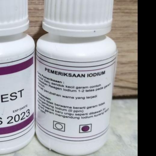 Test Kit Yodium - Iodium test 10ml ○