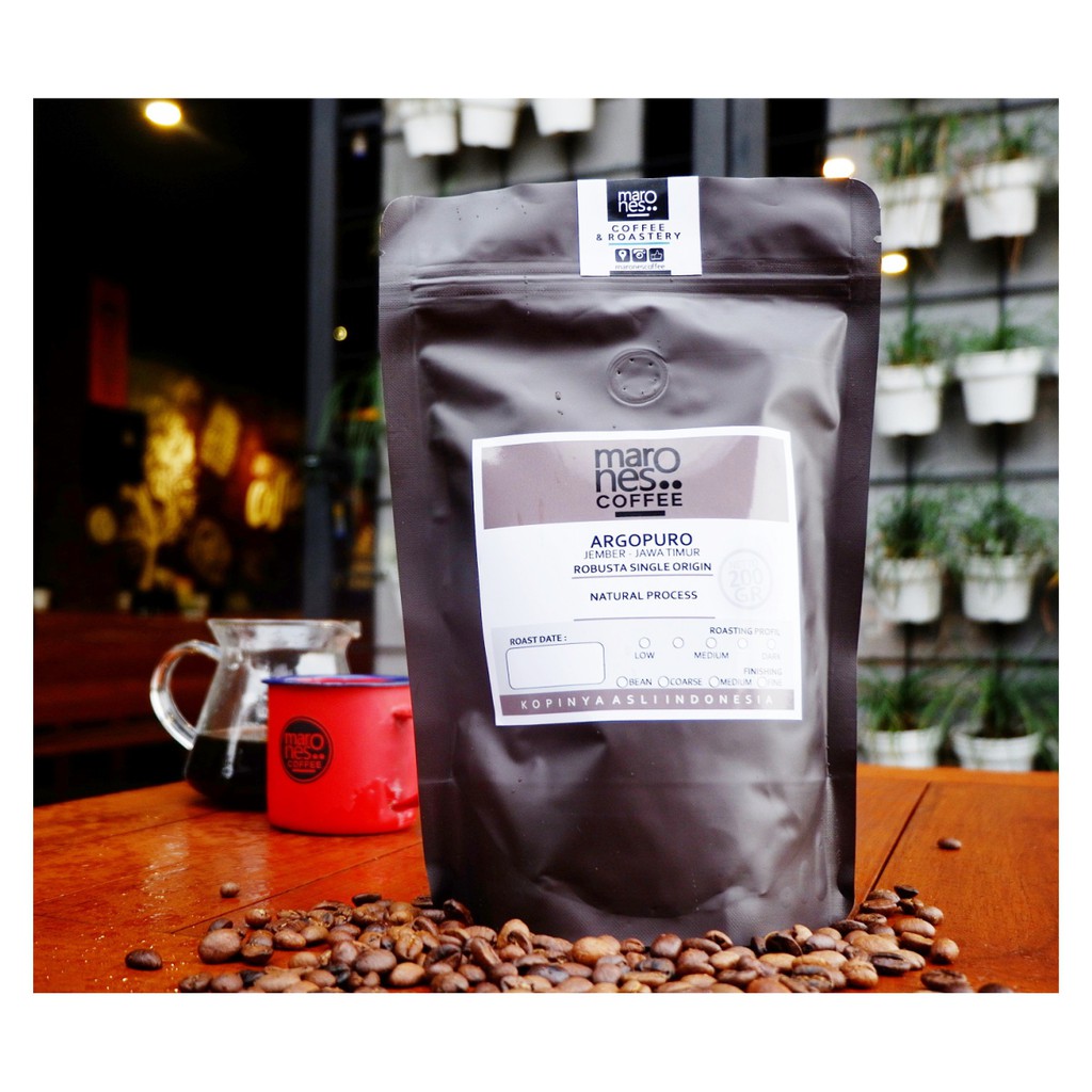 

KOPI FINE ROBUSTA ARGOPURO SINGLE ORIGIN (BUBUK/BIJI)