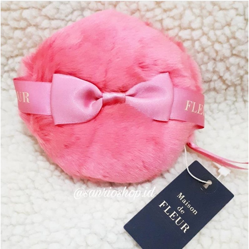 Pouch Maison De Fleur ~ Puff Cushion Shaped