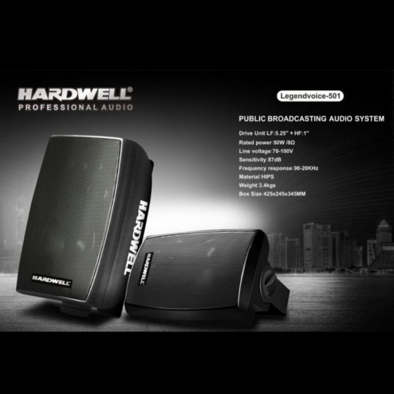 Speaker Pasif 5 inch Hardwell LEGENDVOICE 501