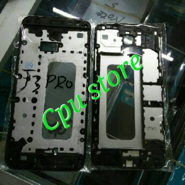Frame lcd besel tulang tengah tatakan lcd samsung J3 pro ori.