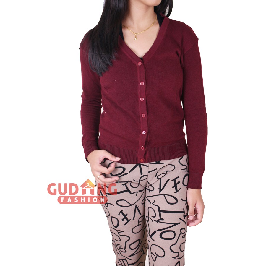 Cardigan Polos Wanita CARW 54