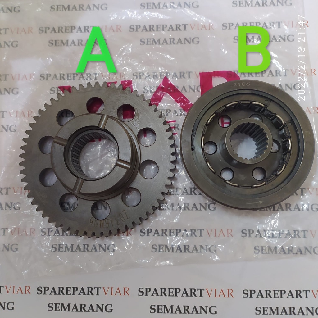 One Way / Pelor Starter viar trai 250 cc model baru viar cros x 250 SE ORIGINAL VIAR -online part vi