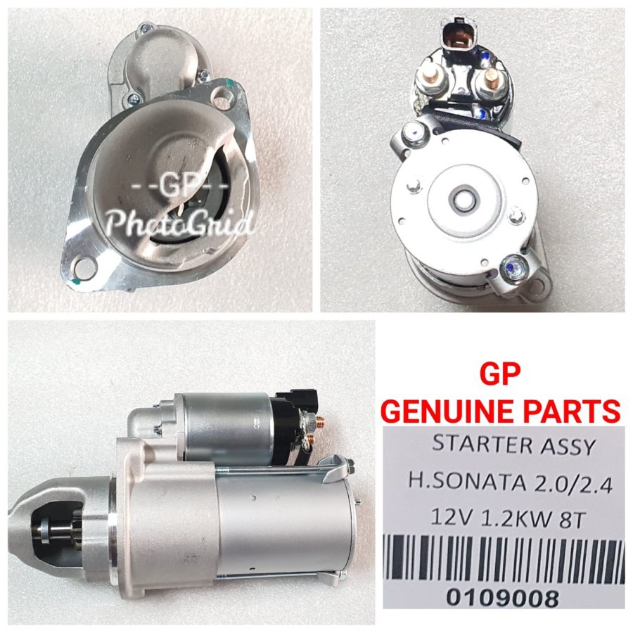 Dinamo Starter Hyundai Sonata 2.0 2.4 Gigi 8