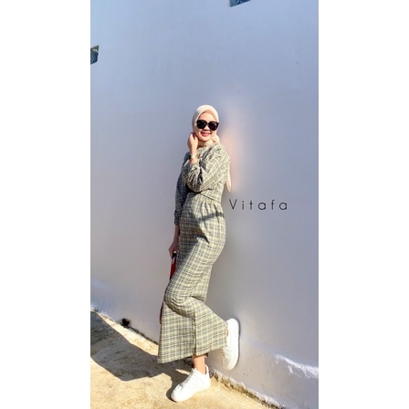 ONE SET TARTAN TANIA BY VITAFA ID