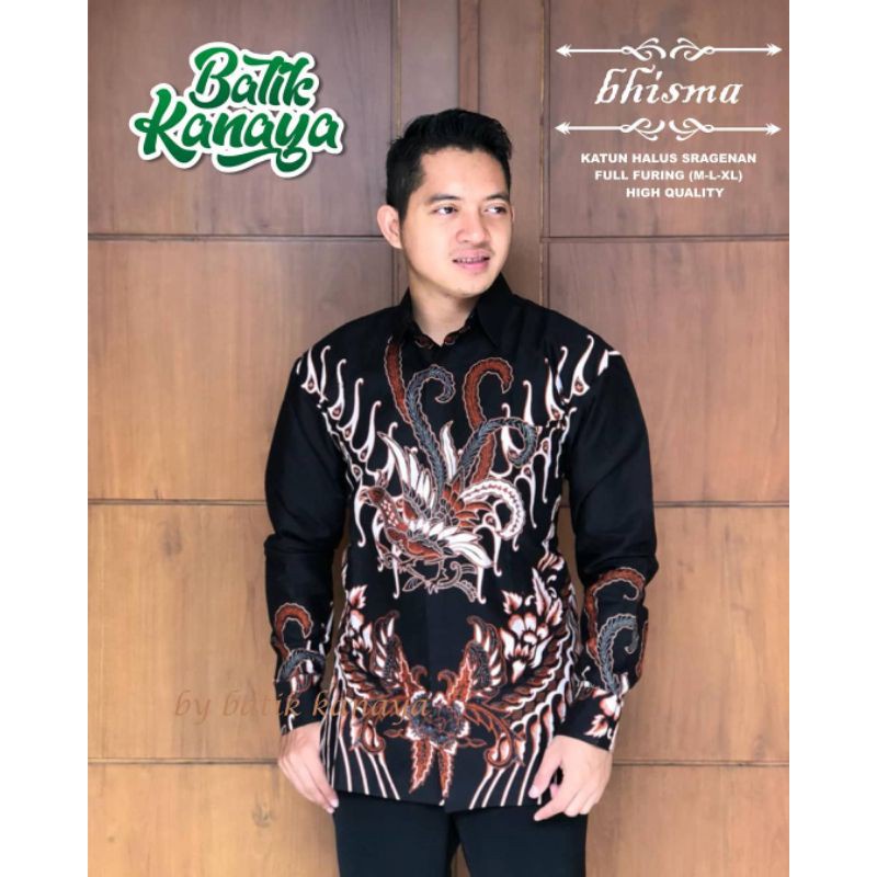 Kanaya Baju Batik Pria BHISMA Full Furing