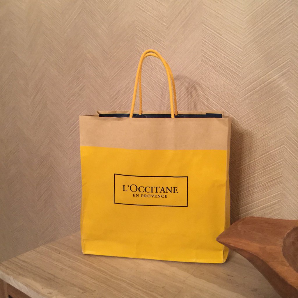 

L'OCCITANE Paper Bag / L (32 x 13 x 32 cm)