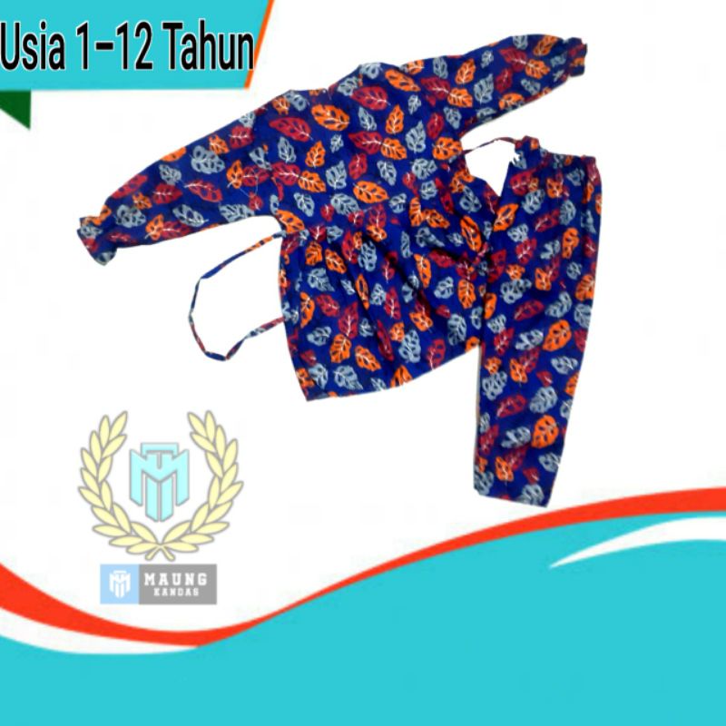 Setelan Anak Perempuan  / Pajamas / Dres Anak / Tunik Anak / Baju Anak Perempuan | Usia 1-12 Tahun