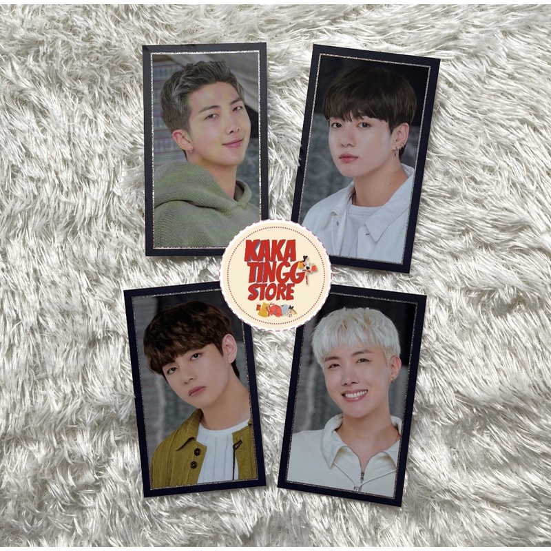 OFFICIAL MESSAGE CARD PTD ON STAGE BTS