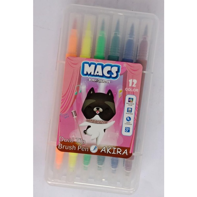 

[[COD]] Brush Pen 12 Warna Macs GRATIS ONGKIR Kode 1296