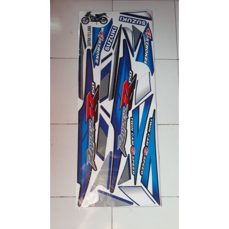 striping sticker variasi motor Suzuki Satria fu 150 raider th 2008_2012