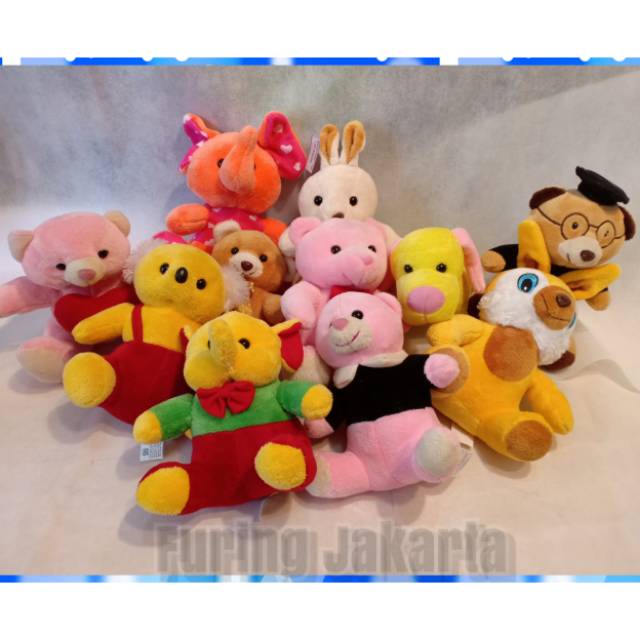 Boneka sedang / Boneka wisuda boneka buket bunga