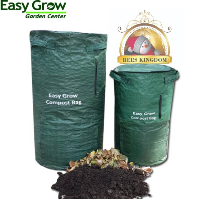 Tempat sampah pembuat kompos Tas pengolahan sampah easy Tempat sampah pembuat kompos Tas pengolahan sampah easy