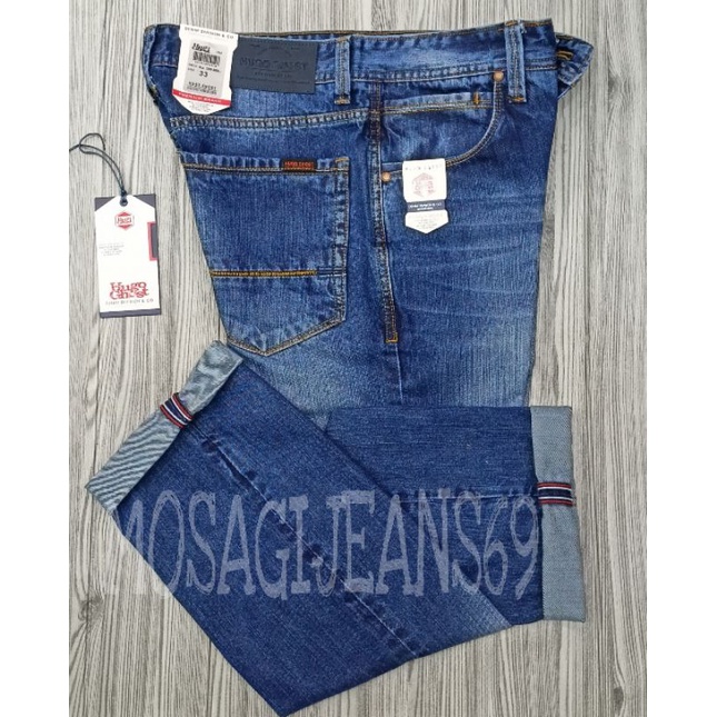 CELENA JEANS PRIA HUGOGHOST REGULER 33_38 PREMIUM