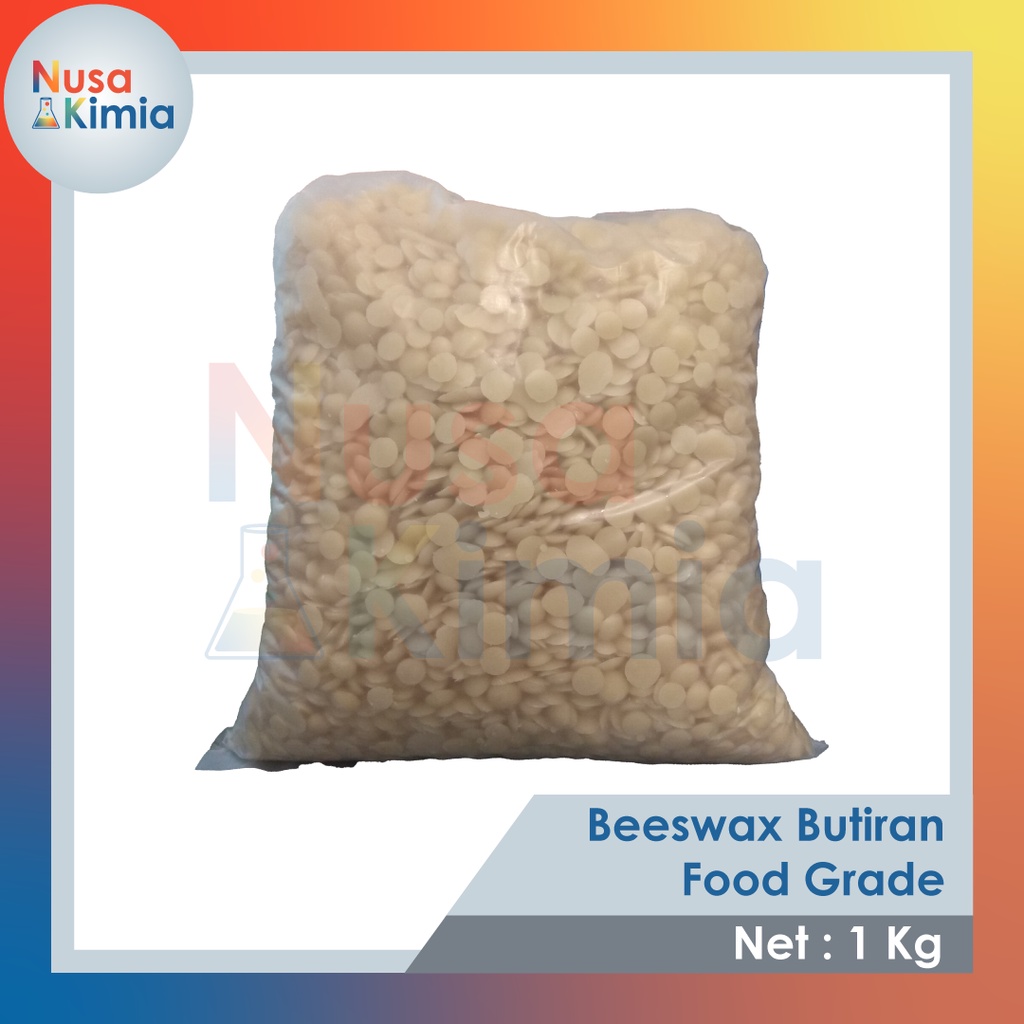 Beeswax Murni Butiran - Lilin Lebah 1 Kg