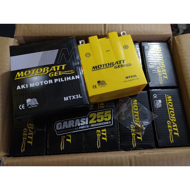 aki motobatt gel accu motobatt rxking aki motobat rx king aki accu 12volt