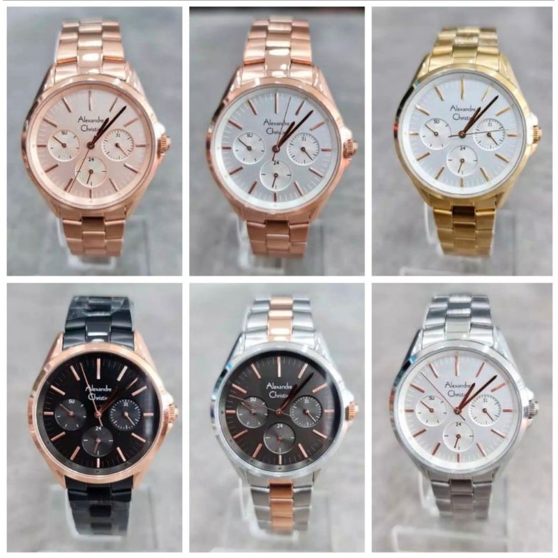 JAM TANGAN WANITA ALEXANDRE CHRISTIE  2890 AC 2890BF Ac 2890 ORIGINAL [ GARANSI RESMI 1 TAHUN ]